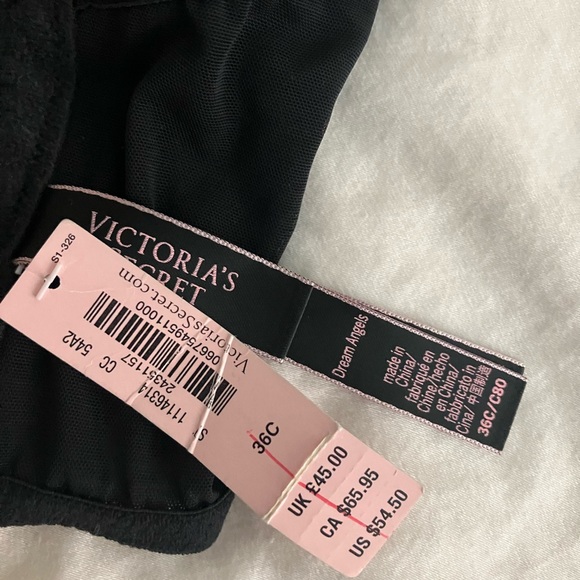 Victorias secret lace bustier corset bra lightly lined - Picture 3 of 3